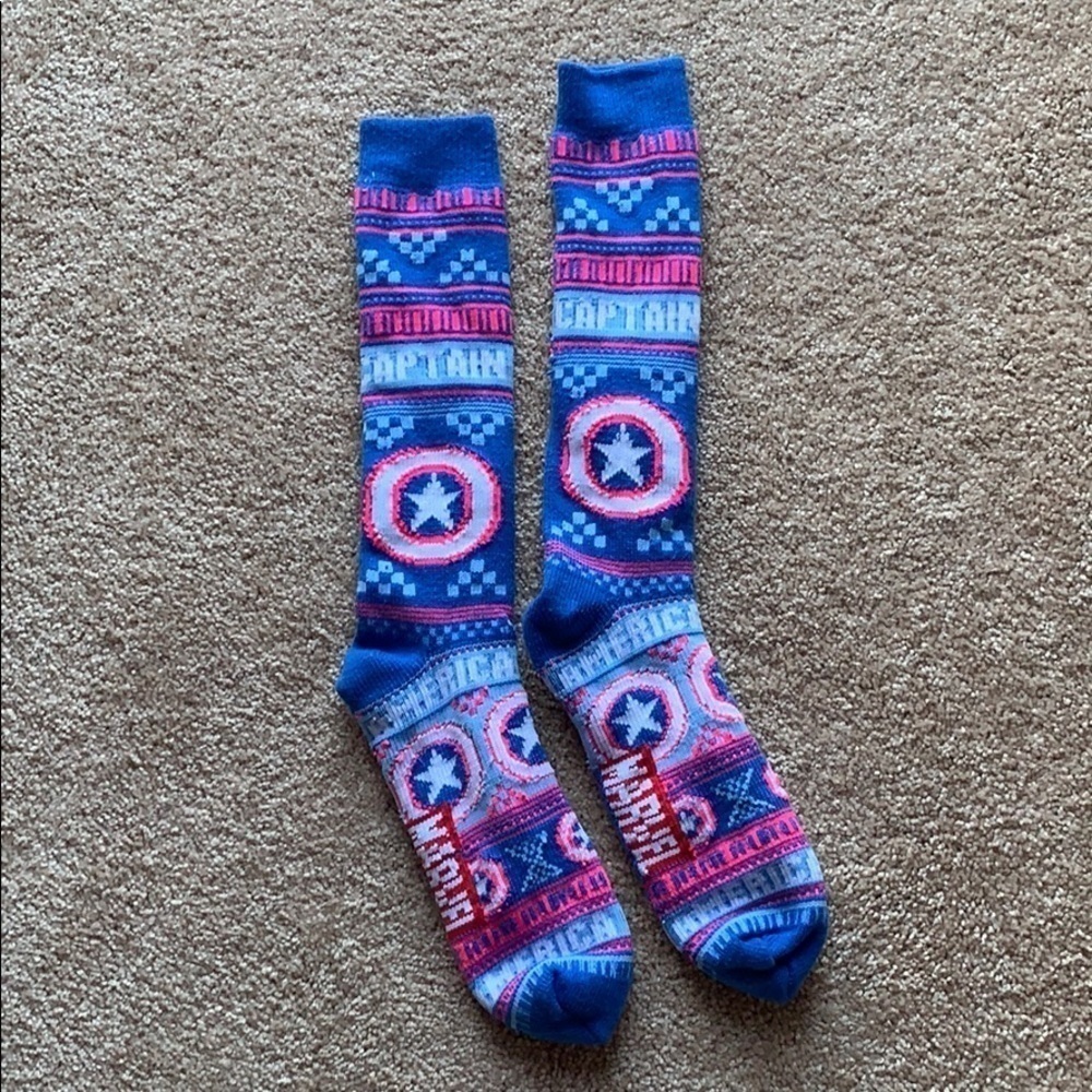 Captain America socks